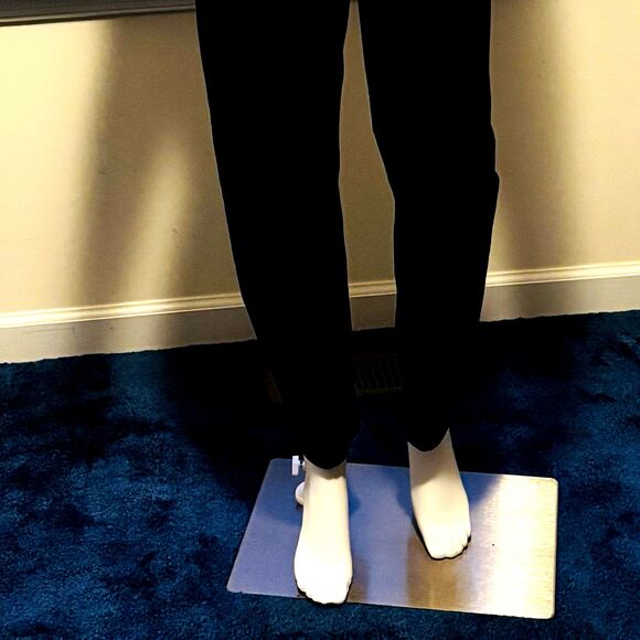 INC Women's (18W) Black & White Fair Isle Pattern Pull-on Pants Exc. Condition! - Picture 4 of 16